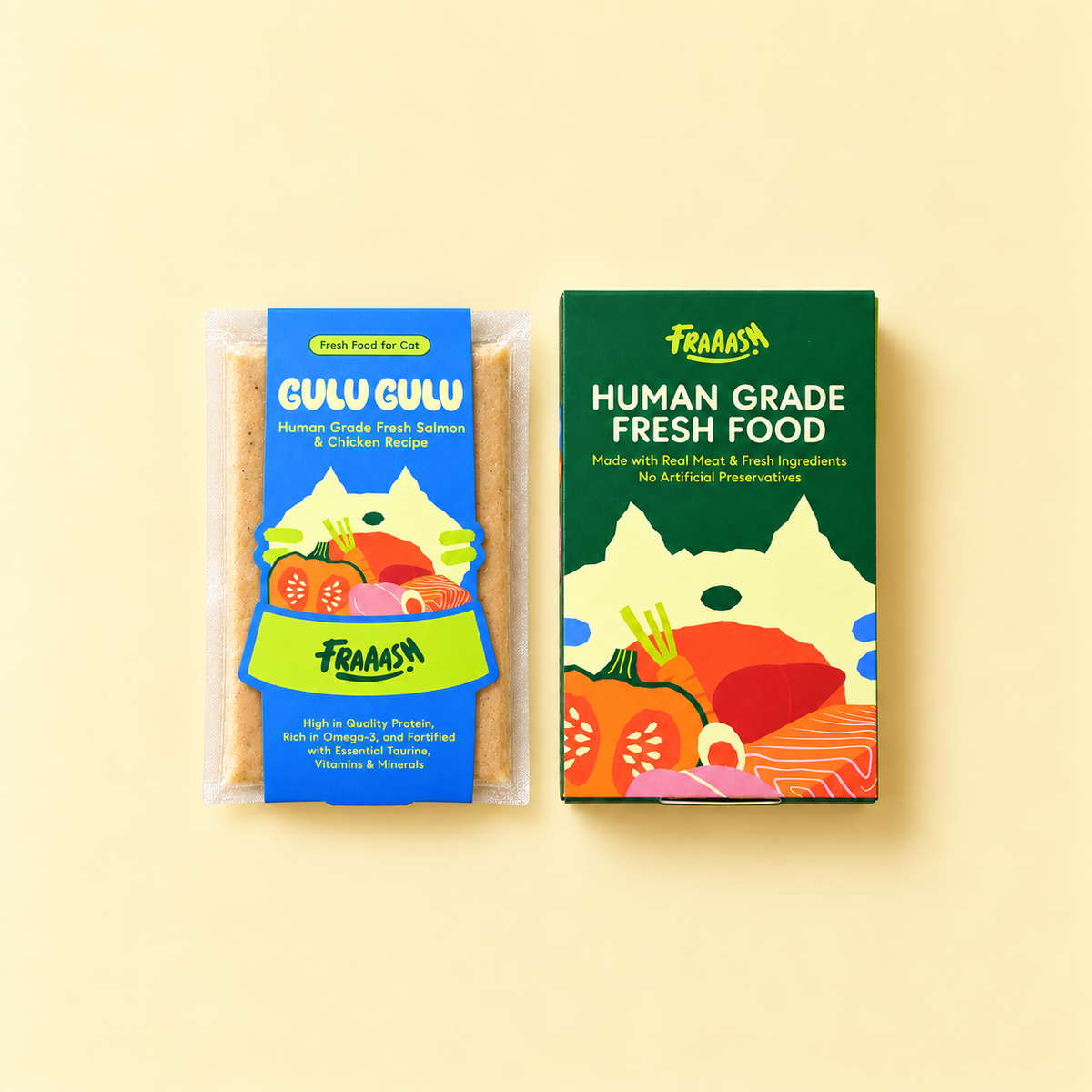 Gulu Gulu Fresh Salmon and Chicken Recipe