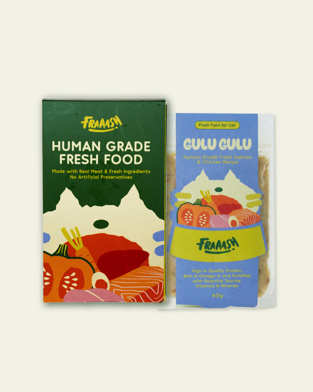 Gulu Gulu Fresh Salmon and Chicken Recipe