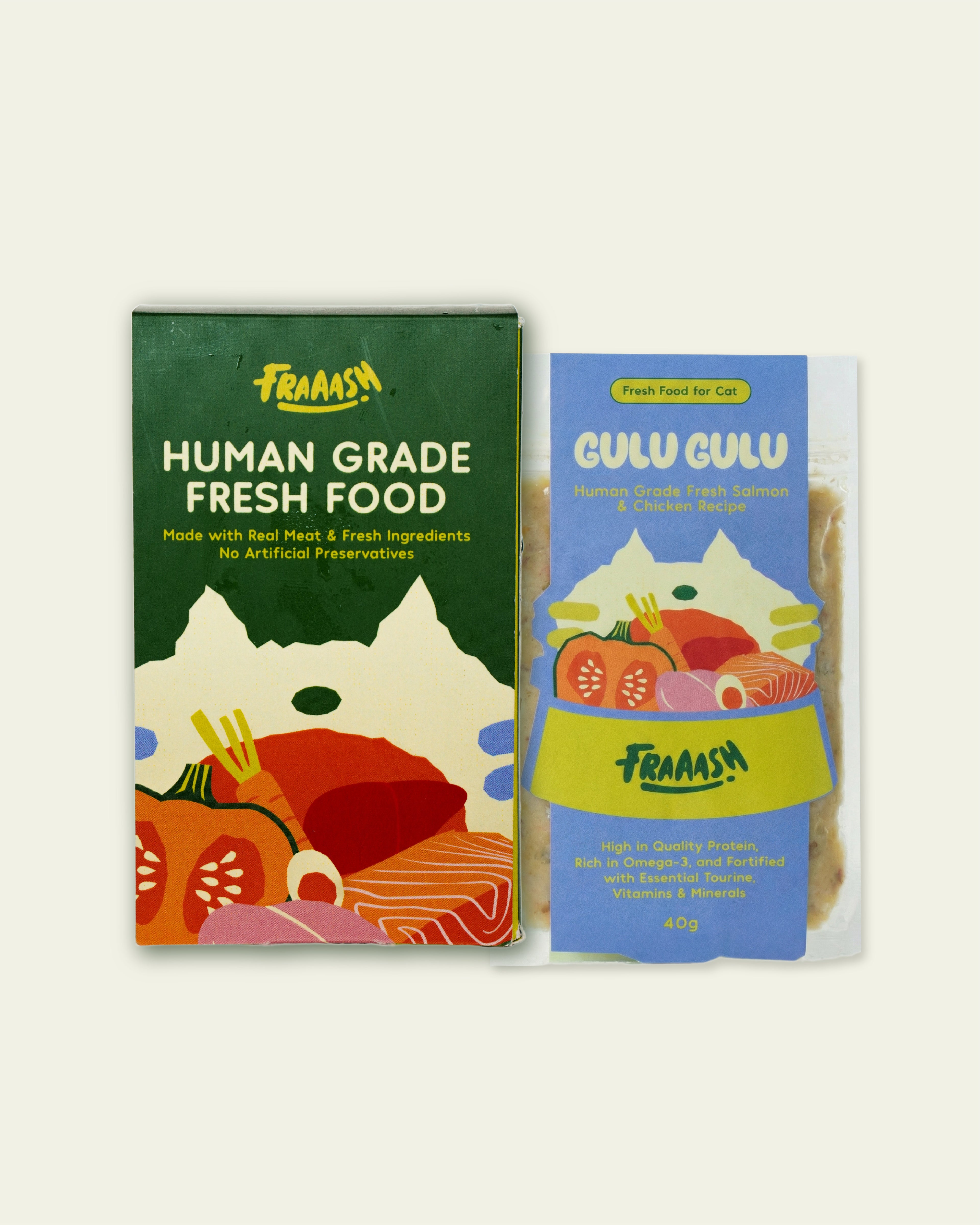 Gulu Gulu Fresh Salmon and Chicken Recipe